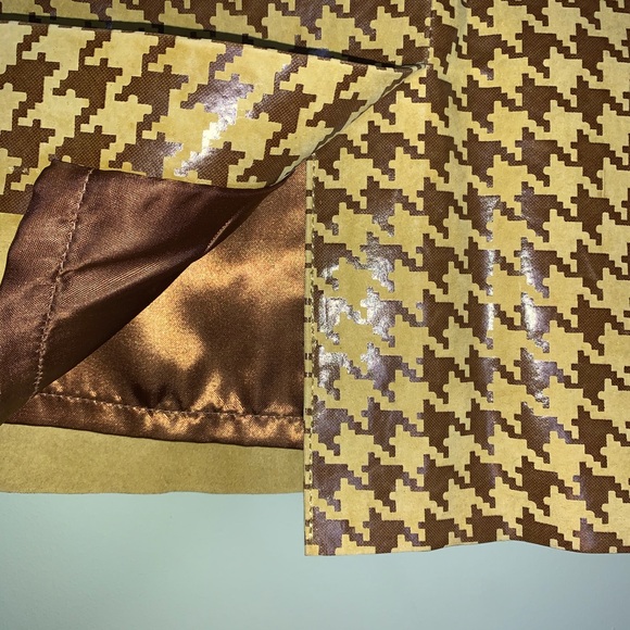 Suede Houndstooth Skirt - Picture 3 of 3